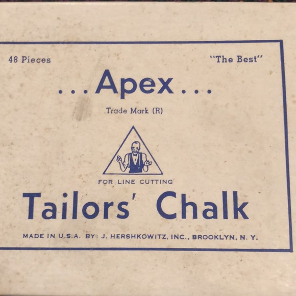 NWT 48 pieces of white tailors chalk - Picture 2 of 5